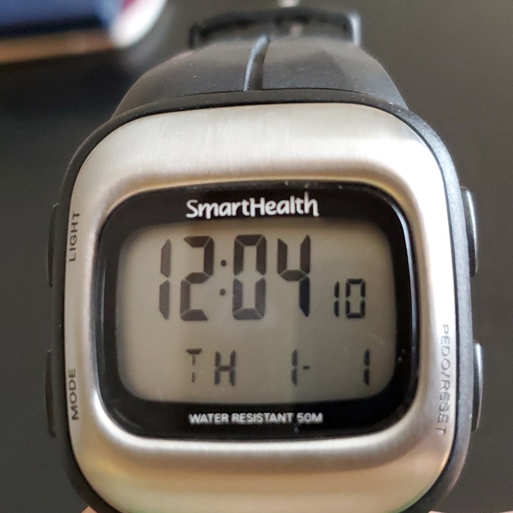 SMART Health PEDOMETER HEART RATE WATCH - Picture 7 of 10
